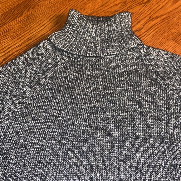 Anthropologie Silver-Thread Turtleneck Sweater - Picture 2 of 4